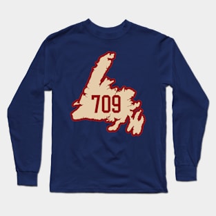 Island 709 Design || Newfoundland and Labrador || Gifts || Souvenirs Long Sleeve T-Shirt